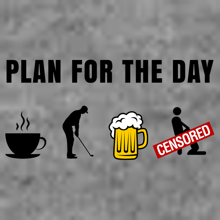 Plan For The Day Funny Husband Hoodie
