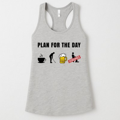 Plan For The Day Funny Husband Womens Tank Top