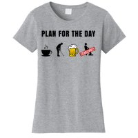 Plan For The Day Funny Husband Women's T-Shirt