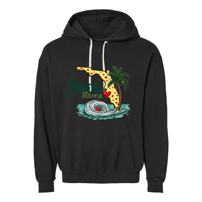 Pray For Tampa Bay Florida Strong Garment-Dyed Fleece Hoodie