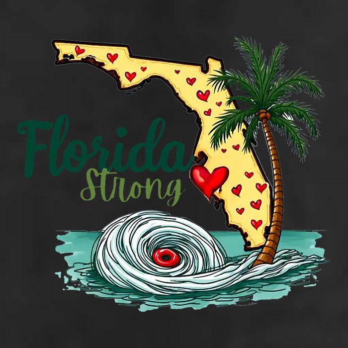 Pray For Tampa Bay Florida Strong Garment-Dyed Fleece Hoodie