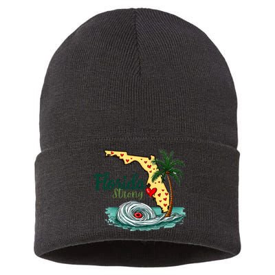 Pray For Tampa Bay Florida Strong Sustainable Knit Beanie