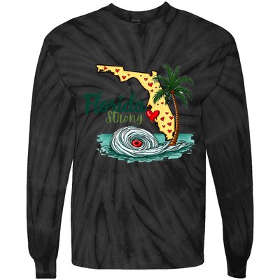 Pray For Tampa Bay Florida Strong Tie-Dye Long Sleeve Shirt