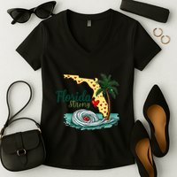 Pray For Tampa Bay Florida Strong Women's V-Neck T-Shirt