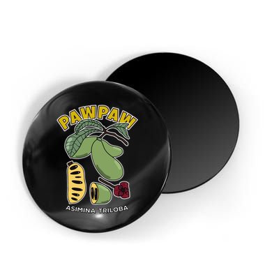 Pawpaw Fruit Tree Asimina Triloba Magnet