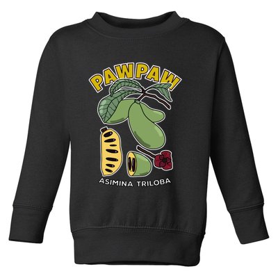 Pawpaw Fruit Tree Asimina Triloba Toddler Sweatshirt