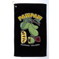 Pawpaw Fruit Tree Asimina Triloba Golf Towel