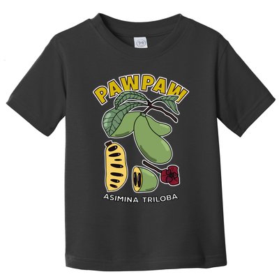 Pawpaw Fruit Tree Asimina Triloba Toddler T-Shirt