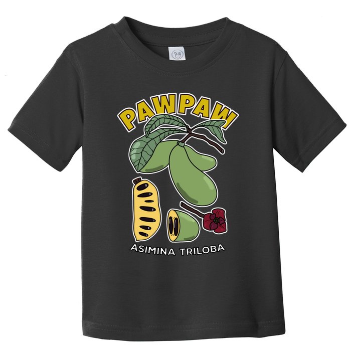Pawpaw Fruit Tree Asimina Triloba Toddler T-Shirt