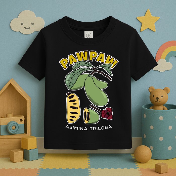 Pawpaw Fruit Tree Asimina Triloba Toddler T-Shirt