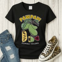 Pawpaw Fruit Tree Asimina Triloba Womens T-Shirt