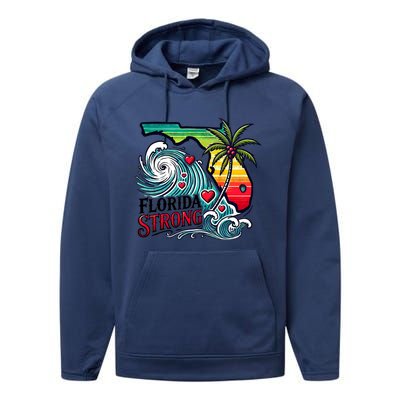 Pray For Tampa Bay Florida Strong Community Performance Fleece Hoodie