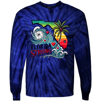 Pray For Tampa Bay Florida Strong Community Tie-Dye Long Sleeve Shirt