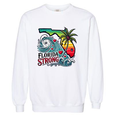 Pray For Tampa Bay Florida Strong Community Garment-Dyed Sweatshirt