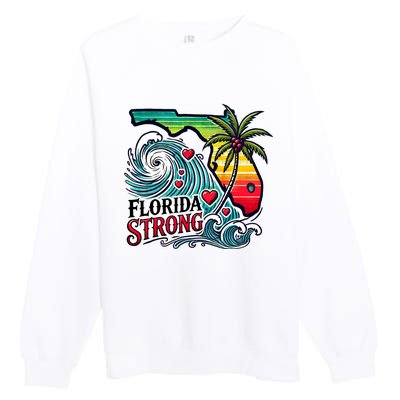 Pray For Tampa Bay Florida Strong Community Premium Crewneck Sweatshirt