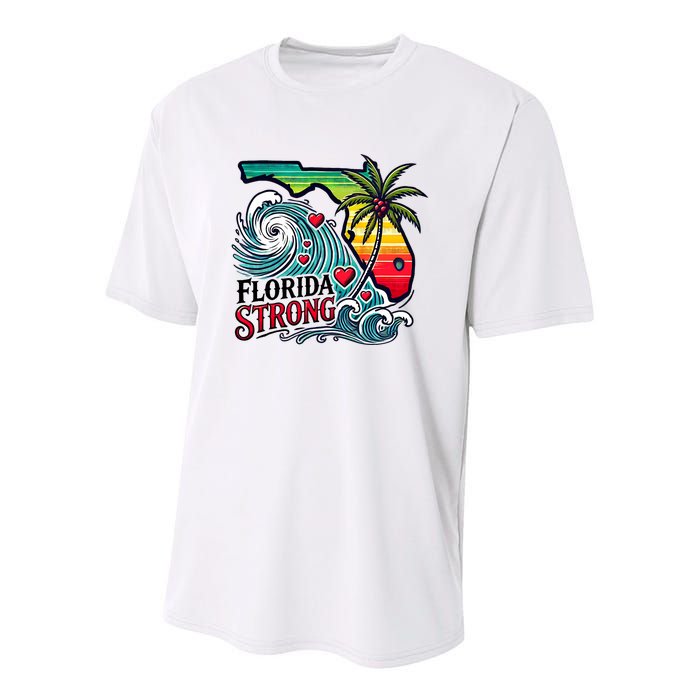 Pray For Tampa Bay Florida Strong Community Youth Performance Sprint T-Shirt