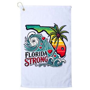 Pray For Tampa Bay Florida Strong Community Platinum Collection Golf Towel