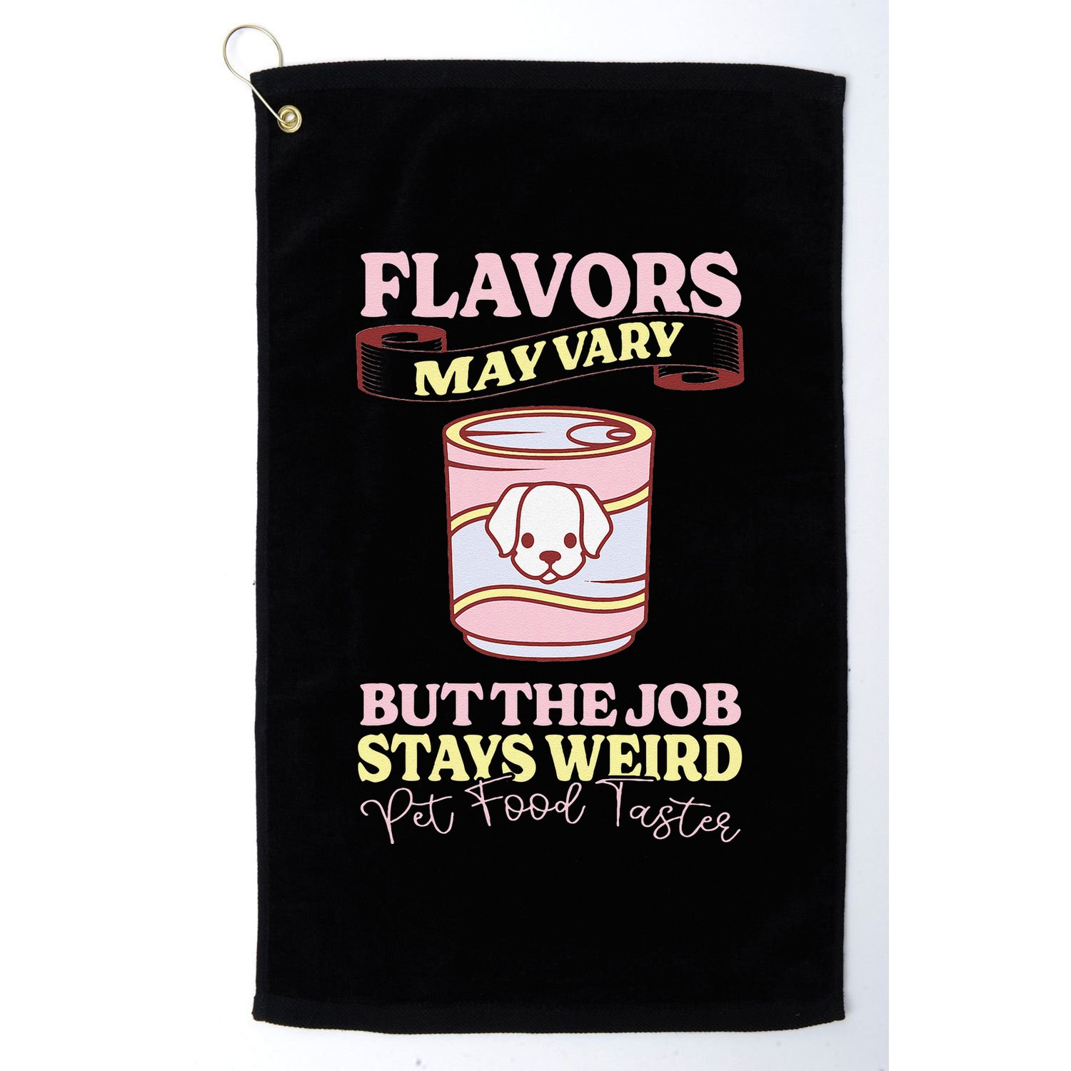 Pet Food Tasting Pet Food Taster Taster For Pet Food Golf Towel