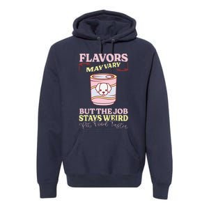 Pet Food Tasting Pet Food Taster Taster For Pet Food Premium Hoodie