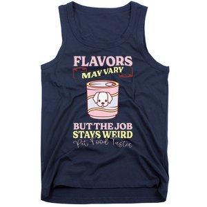 Pet Food Tasting Pet Food Taster Taster For Pet Food Tank Top