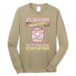 Pet Food Tasting Pet Food Taster Taster For Pet Food Long Sleeve Shirt