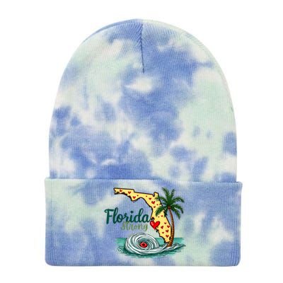 Pray For Tampa Bay Florida Strong Tie Dye 12in Knit Beanie