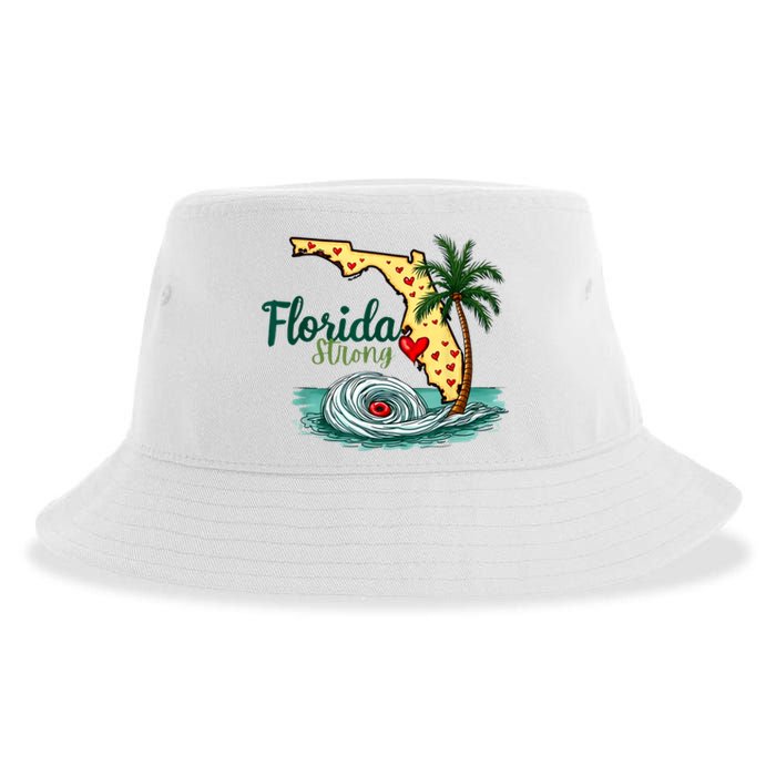 Pray For Tampa Bay Florida Strong Sustainable Bucket Hat