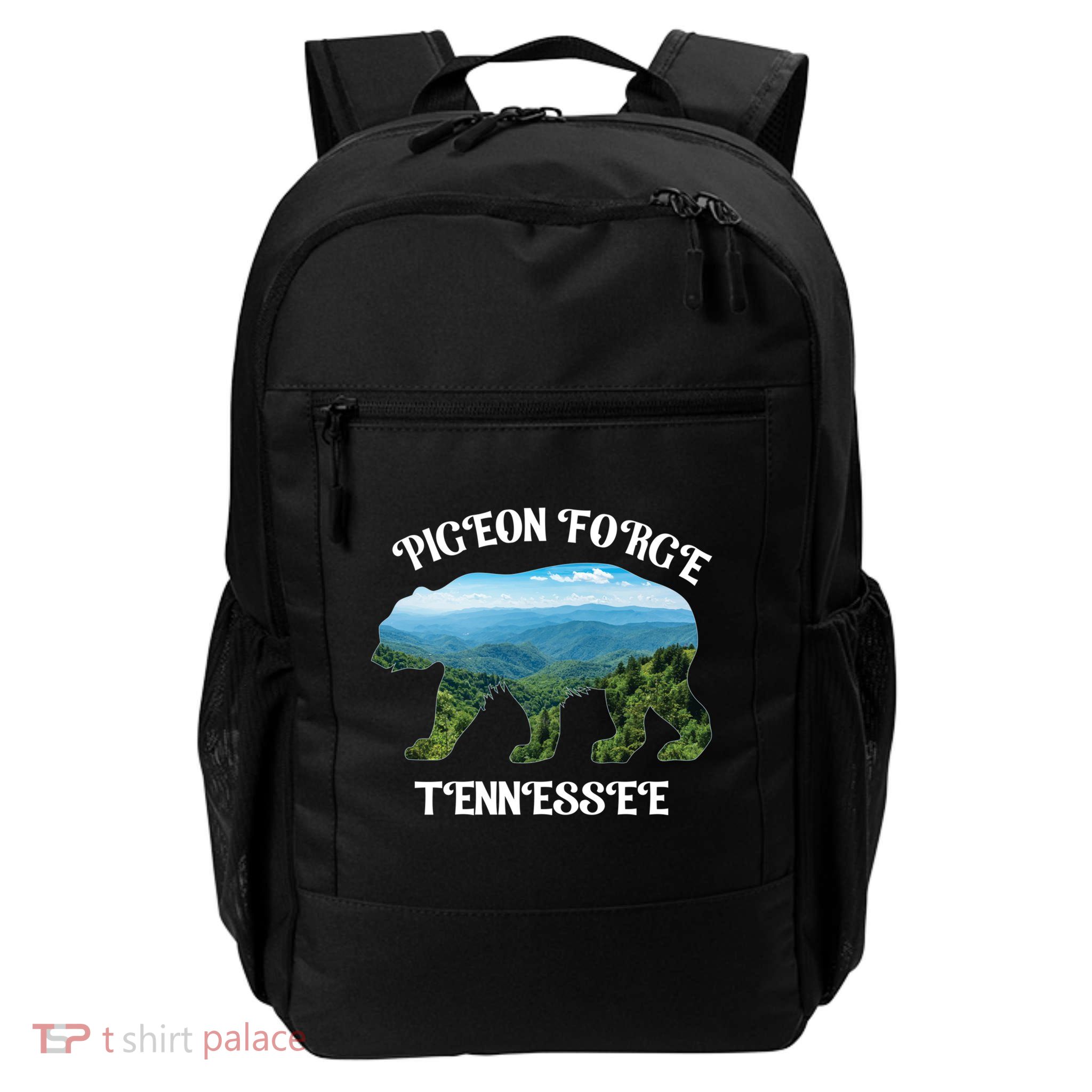 Pigeon Forge Tennessee Bear Great Smoky Mountains Souvenirs Gift Backpack