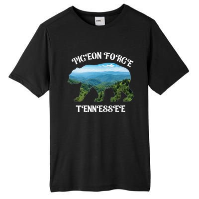 Pigeon Forge Tennessee Bear Great Smoky Mountains Souvenirs Gift Tall Fusion ChromaSoft Performance T-Shirt