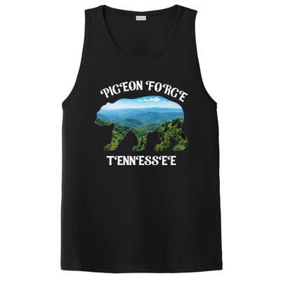 Pigeon Forge Tennessee Bear Great Smoky Mountains Souvenirs Gift PosiCharge Competitor Tank