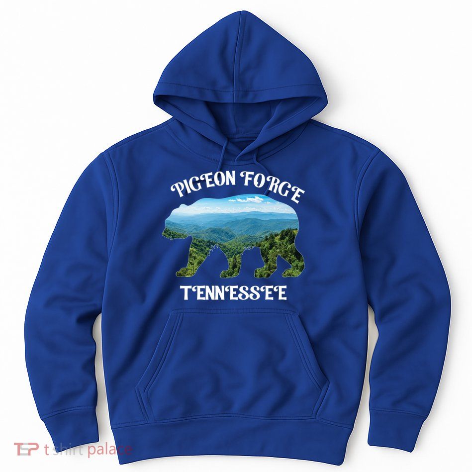 Pigeon Forge Tennessee Bear Great Smoky Mountains Souvenirs Gift Hoodie