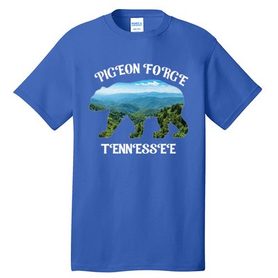 Pigeon Forge Tennessee Bear Great Smoky Mountains Souvenirs Gift Tall T-Shirt