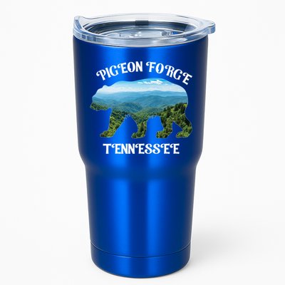 Pigeon Forge Tennessee Bear Great Smoky Mountains Souvenirs Gift Tumbler