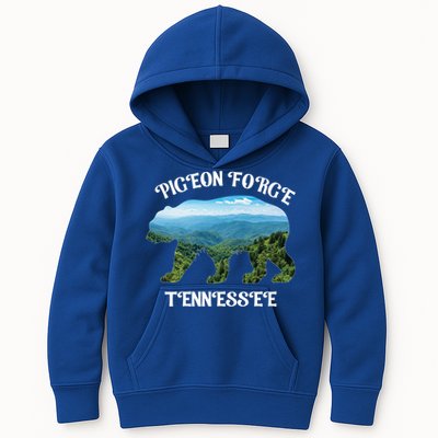 Pigeon Forge Tennessee Bear Great Smoky Mountains Souvenirs Gift Kids Hoodie