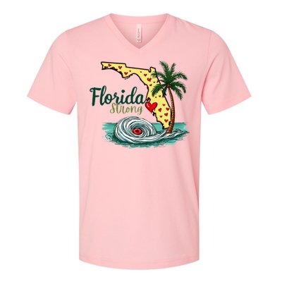 Pray For Tampa Bay Florida Strong V-Neck T-Shirt