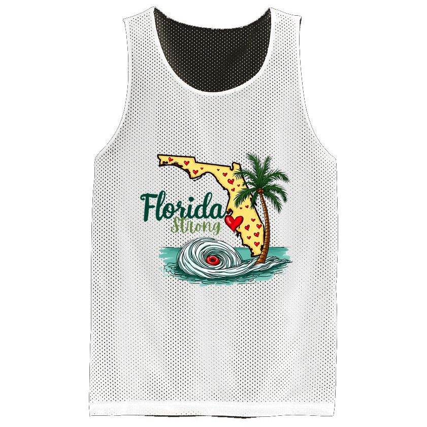 Pray For Tampa Bay Florida Strong Mesh Reversible Basketball Jersey Tank