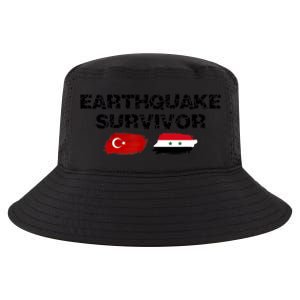 Pray For Turkey & Syria Flag Earthquake In Turkey Syria Cool Comfort Performance Bucket Hat