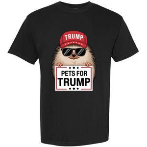 Pets For Trump Duck Cat Dog Donald Trump 2024 Garment-Dyed Heavyweight T-Shirt