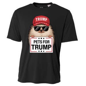 Pets For Trump Duck Cat Dog Donald Trump 2024 Cooling Performance Crew T-Shirt