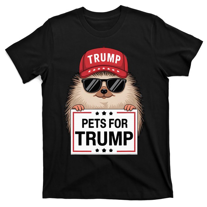 Pets For Trump Duck Cat Dog Donald Trump 2024 T-Shirt