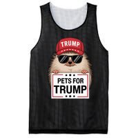 Pets For Trump Duck Cat Dog Donald Trump 2024 Mesh Reversible Basketball Jersey Tank