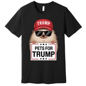 Pets For Trump Duck Cat Dog Donald Trump 2024 Premium T-Shirt