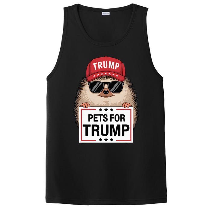 Pets For Trump Duck Cat Dog Donald Trump 2024 PosiCharge Competitor Tank