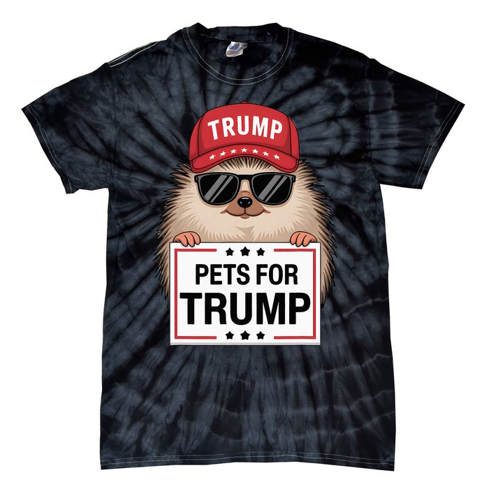 Pets For Trump Duck Cat Dog Donald Trump 2024 Tie-Dye T-Shirt