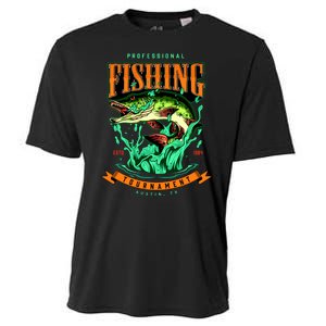 Professional Fishing Tournament Austin Texas 1994 Cooling Performance Crew T-Shirt