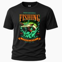 Professional Fishing Tournament Austin Texas 1994 Cooling Performance Crew T-Shirt
