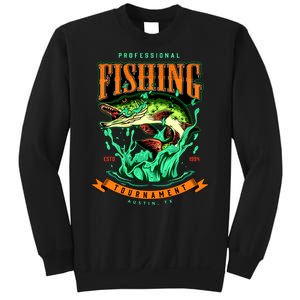 Professional Fishing Tournament Austin Texas 1994 Sweatshirt