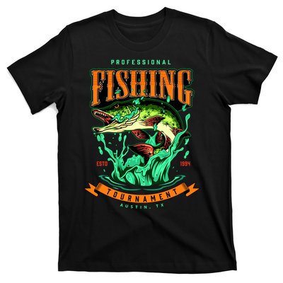 Professional Fishing Tournament Austin Texas 1994 T-Shirt