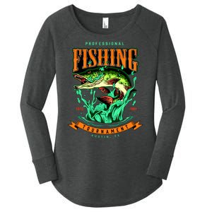 Professional Fishing Tournament Austin Texas 1994 Women's Perfect Tri Tunic Long Sleeve Shirt