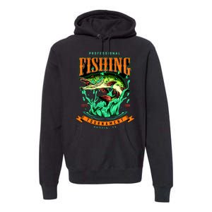 Professional Fishing Tournament Austin Texas 1994 Premium Hoodie